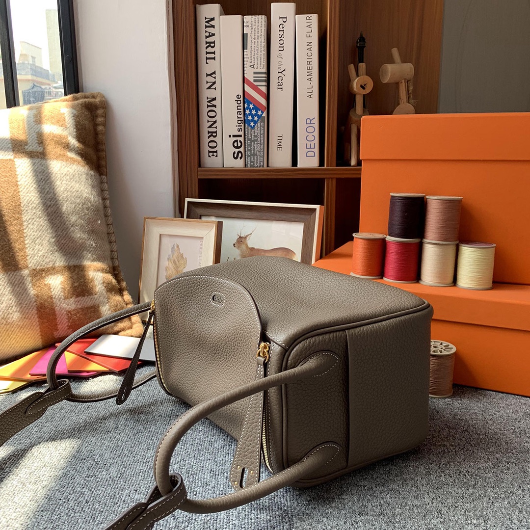 에르메스 린디백26 에토프 금장 끌레망스 가죽